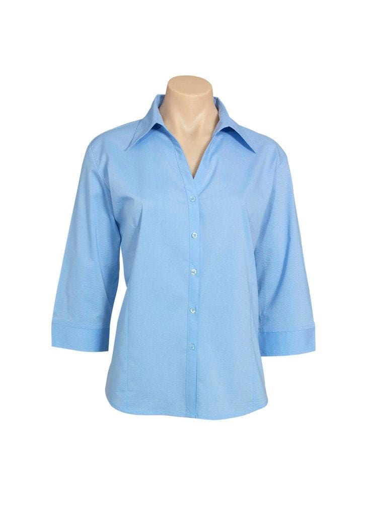 Biz Collection Biz Corporate Sky / 6 Biz Corporate Women's Metro 3/4 Sleeve Shirt LB7300