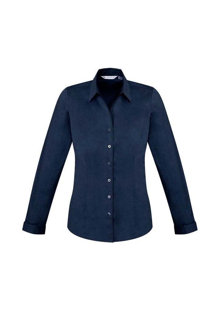 Biz Collection Biz Care Ink / 6 Biz Corporate Women's Monaco Long Sleeve Shirt S770LL