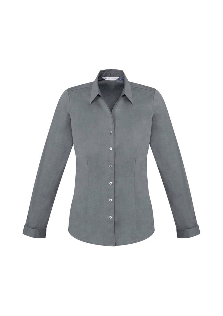 Biz Collection Biz Care Platinum / 6 Biz Corporate Women's Monaco Long Sleeve Shirt S770LL