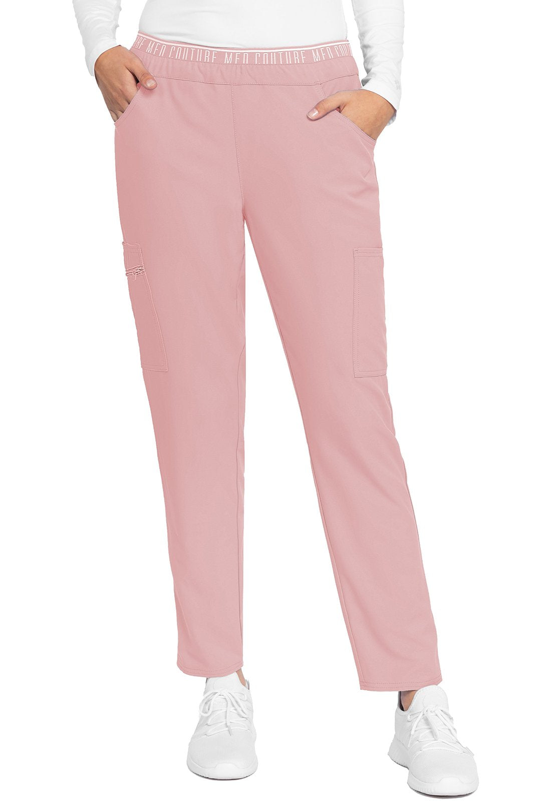 Med Couture MC Insight Perfectly Pink / 3XL MC Insight  Mid-rise Tapered Leg Pull-on Scrub Pant MC009