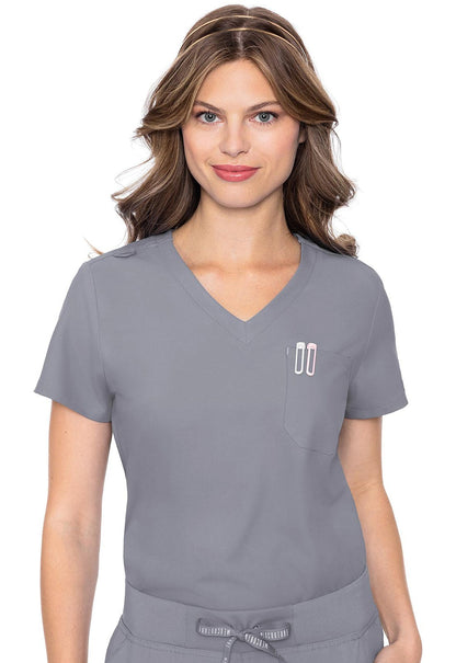 Med Couture MC Insight Cloud / 3XL MC Insight  One Pocket Tuck-In Top MC2432