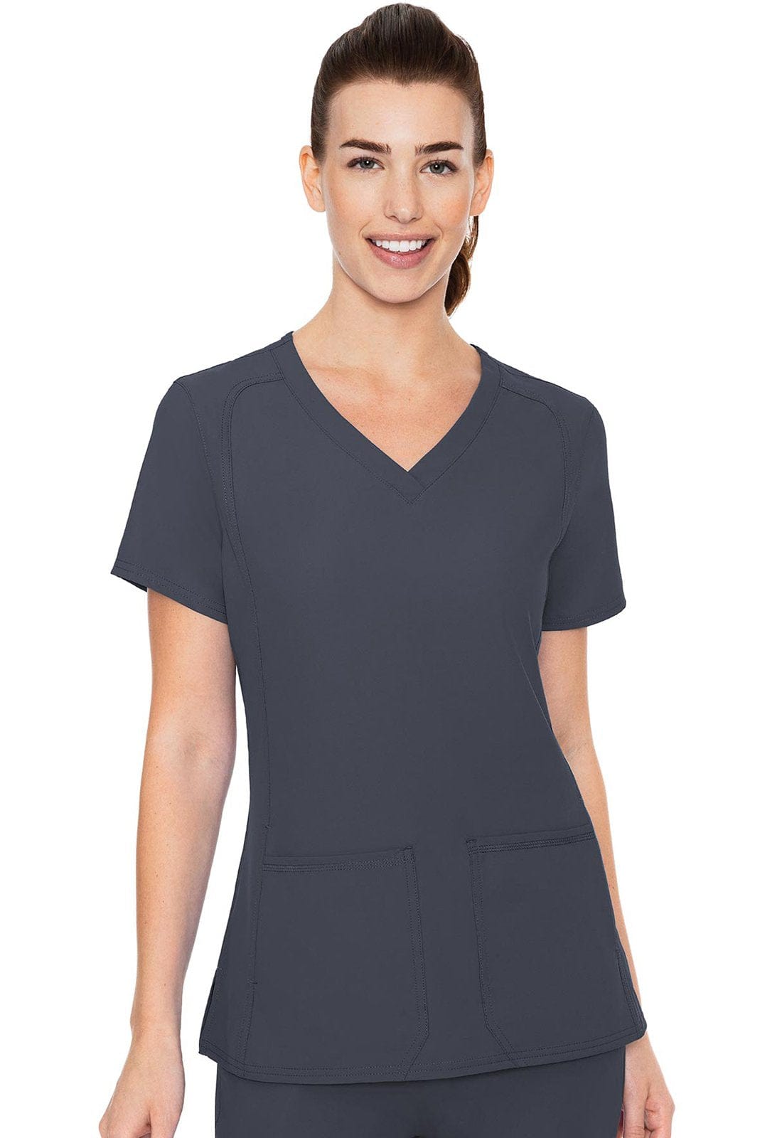 Med Couture MC Insight Pewter / 2XL MC Insight  Side Pocket Top MC2468