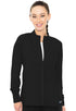Med Couture MC Insight Black / 3XL MC Insight  Zip Front Warm-Up With Shoulder Yokes MC2660