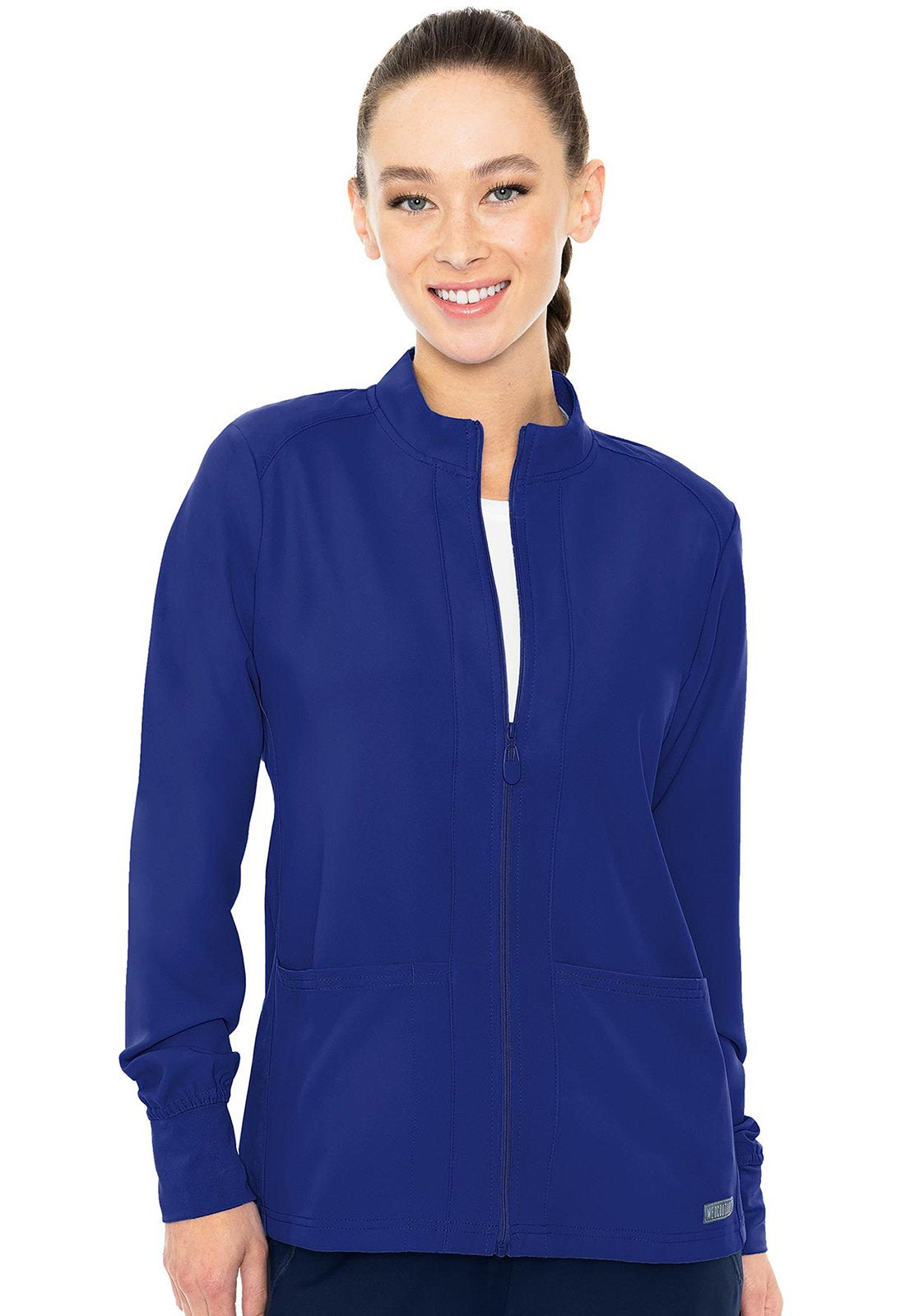 Med Couture MC Insight Galaxy / 3XL MC Insight  Zip Front Warm-Up With Shoulder Yokes MC2660